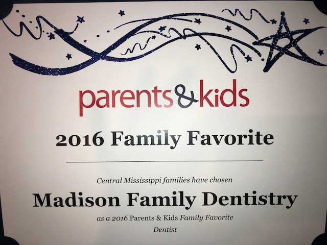 Voted Best Dentist By Parents & Kids Magazine